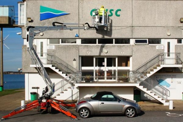 15.2m Easy Lift 150 Self Propelled Spider Boom Lift