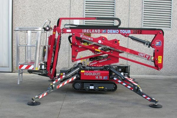 Hinowa Goldlift 14.70 Tracked Boom Lift Hire